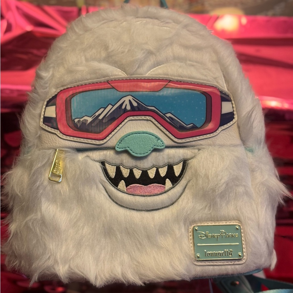 Disney Parks Loungefly Abominable Snowman Yeti mini backpack
